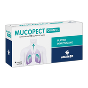 Mucopect Control, 375 mg, kapsułki twarde, 30 szt.