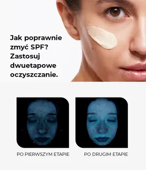 Veoli Botanica But First Sunscreen, nawilżająco-łagodzący krem ochronny SPF 50+, 50 ml