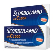 Scorbolamid vit C 1000, tabletki, 30 szt.