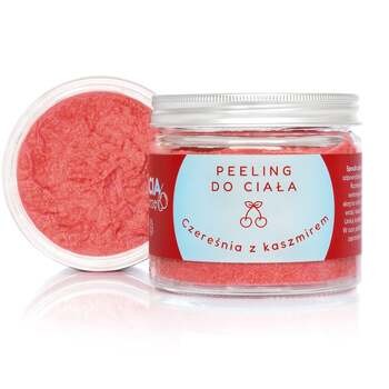 Bracia Mydlarze, peeling cukrowy do ciała, czereśnia z kaszmirem, 250 g