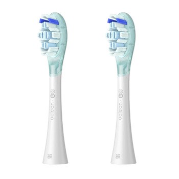 Oclean Ultra Gum Care, końcówki do szczoteczki, białe, 2 szt.