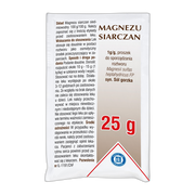 Magnezu siarczan (Magnesium sulfas), proszek do sporządzania roztworu, 25 g (Hasco)
