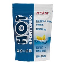 Activelab Hot Sport Drink, napój izotoniczny, smak cytrynowy, 1000 g
