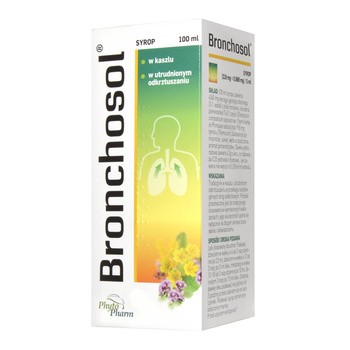 Bronchosol, (218 mg+0,989 mg)/5 ml, syrop, 100 ml