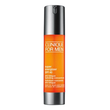 Clinique For Men Super Energizer™ SPF 40 Anti-Fatigue Hydrating Concentrate, intensywny koncentrat nawilżający do twarzy, 48 ml