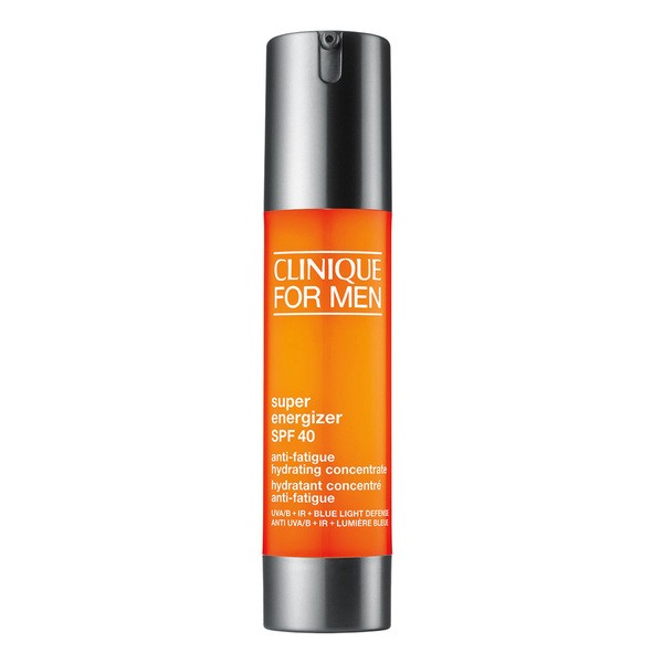 Clinique Clinique For Men Super Energizer™ SPF 40 Anti-Fatigue Hydrating Concentrate, intensywny koncentrat nawilżający do twarzy, 48 ml
