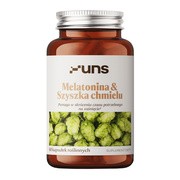 Uns Melatonina & Szyszka chmielu, kapsułki, 60 szt.