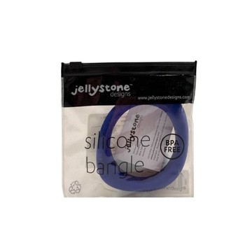 Jellystone Designs, silikonowa bransoletka Organic Bangle, granatowa, 1 szt.