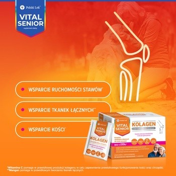 Vital Senior Kolagen, proszek, 30 saszetek