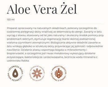 Gorvita, Aloe Vera, żel bioaktywny, 150 ml