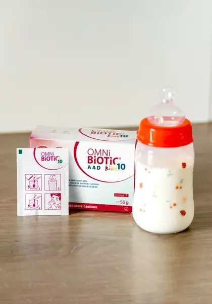 Пробиотик для детей Omni-Biotic 10 AAD Kids, при приёме антибиотиков, 20 саше — фото 6