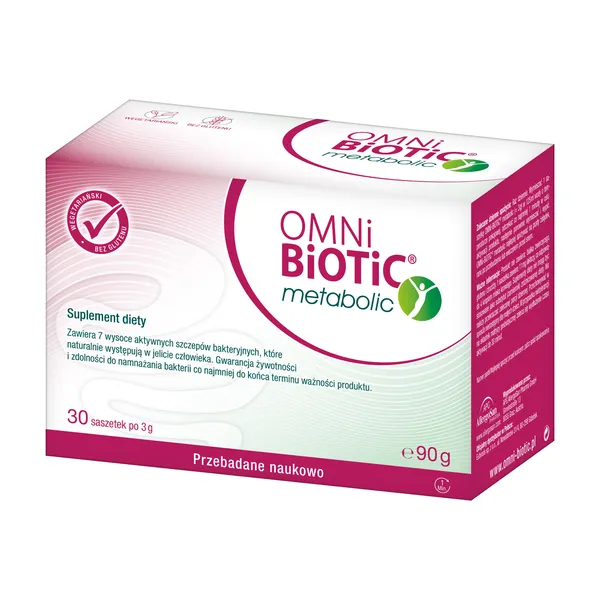Пробиотик Omni-Biotic Metabolic, 7 штаммов, порошок, 30 саше