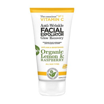 The Conscious Vitamin C Exfoliator, przeciwzmarszczkowy peeling do twarzy z witaminą C, 150 ml