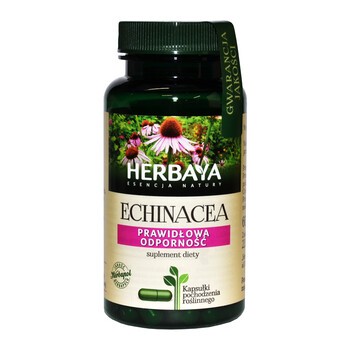 Herbaya Echinacea Prawidłowa Odporność, kapsułki, 60 szt.