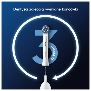 Oral-B, Sensitive Clean, końcówki wymienne, 4 szt.