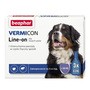 Beaphar Vermicon Line-on dla dużych psów, 3 pipety kropli przeciwpchłowych dla psów x 4 ml