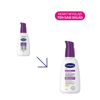 Cetaphil PRO Oil Control, krem nawilżająco-matujący, SPF 30, 118 ml