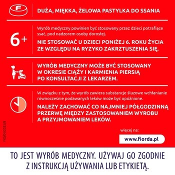 Fiorda Max MD, pastylki do ssania, 30 szt.