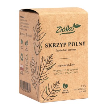 Ziółko Skrzyp polny, kapsułki, 60 szt.