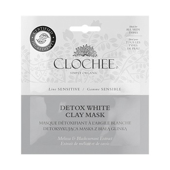 Clochee, detoksykująca maska z białą glinką, 2 x 6 ml