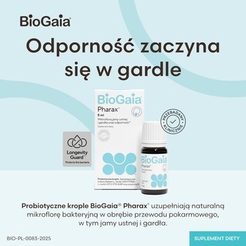 Biogaia Pharax, krople, 5 ml
