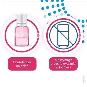 Lactostad dla dorosłych, 7 ml, 7 ampułek
