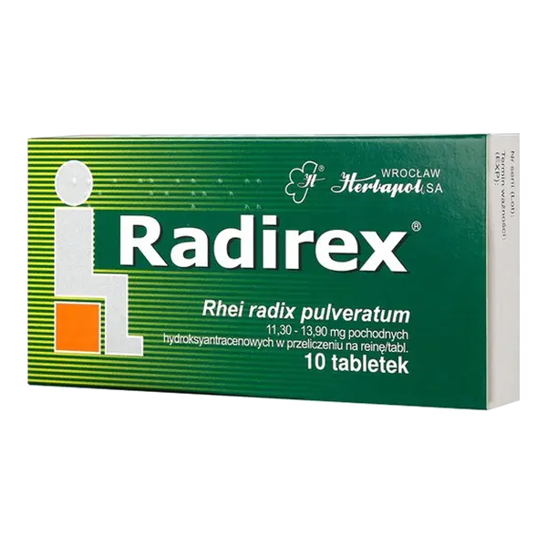 Radirex tabletki 10 szt [Radirex]