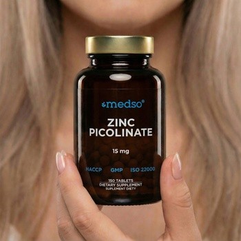 Medso Zinc Picolinate 15 mg, tabletki, 150 szt.