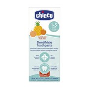 CHICCO PASTA DO ZĘBÓW 50 ML 1-5 L  Pasta do zębów, smak owocowy, z fluorem