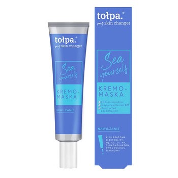 Tołpa My Skin Changer Sea Yourself, kremo-maska, nawilżenie, 40 ml