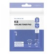 Dermal Ice Cooling Toner Pad, chłodzące płatki tonizujące do twarzy, 12 szt.