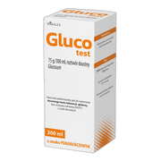 Gluco test, 75 g, roztwór doustny, 300 ml