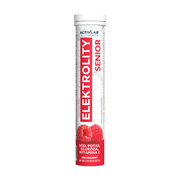 Activlab Elektrolity Senior, tabletki musujące, smak malinowy, 20 szt.