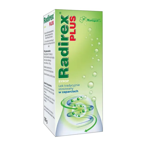 Radirex Plus syrop przeczyszczający 125g [Radirex]