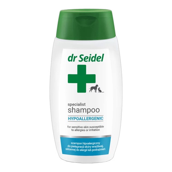 dr Seidel Dr Seidel Szampon hipoalergiczny dla psów i kotów, 220 ml — Składniki i ocena