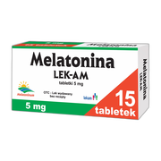 Melatonina Lek-AM, 5 mg, tabletki, 15 szt.