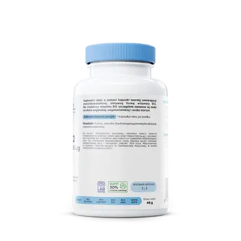 Osavi Witamina B12 Metylokobalamina 100 μg, kapsułki, 120 szt.