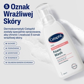 Cetaphil PRO Redness Control, pianka do mycia, 236 ml