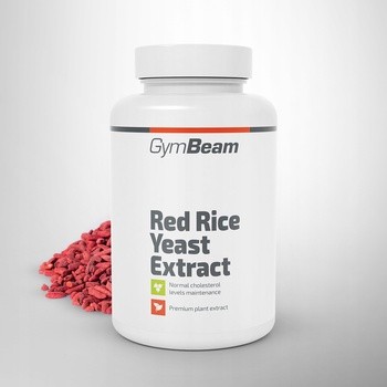 GymBeam Ekstrakt czerwonych drożdży z ryżu, kapsułki, 90 szt.