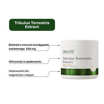 OstroVit Tribulus Terrestris Extract, proszek, 100 g