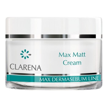 Clarena Max Matt Cream, krem matujący, 50 ml