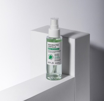APLB AHA BHA PHA Centella Mist Essence, mgiełka-esencja do twarzy z kwasami i wąkrotą azjatycką, 105 ml