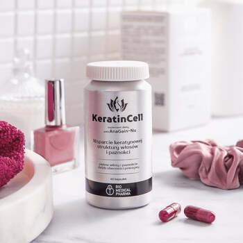 KeratinCell, kapsułki twarde, 60 szt.
