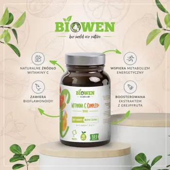Biowen, Witamina C Complex+, proszek, 150 g