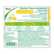 alt Calcium Teva z witaminą C, tabletki musujące, 14 szt.