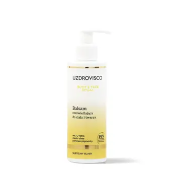 Uzdrovisco Body & Face Ritual, balsam rozświetlający do ciała i twarzy, 200 ml