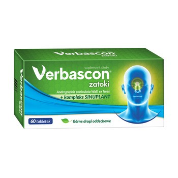 Verbascon zatoki, tabletki, 60 szt.
