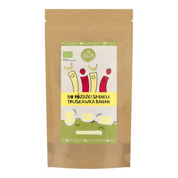 Helpa, Bio Różdżki Smaku Truskawka Banan, 20 g