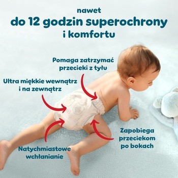 Pampers Premium Care Pants 3, (6-11 kg), pieluchomajtki, 114 szt.