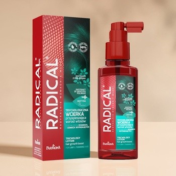 Radical, trychologiczna wcierka przyspieszająca wzrost włosów, 100 ml